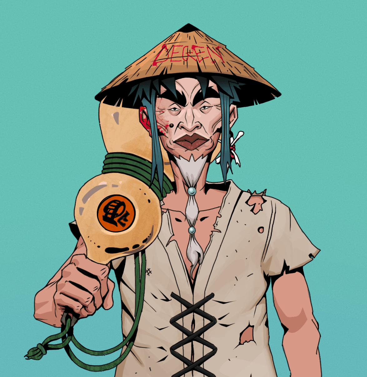 Yuji The Wise — Degen Dojo fighter