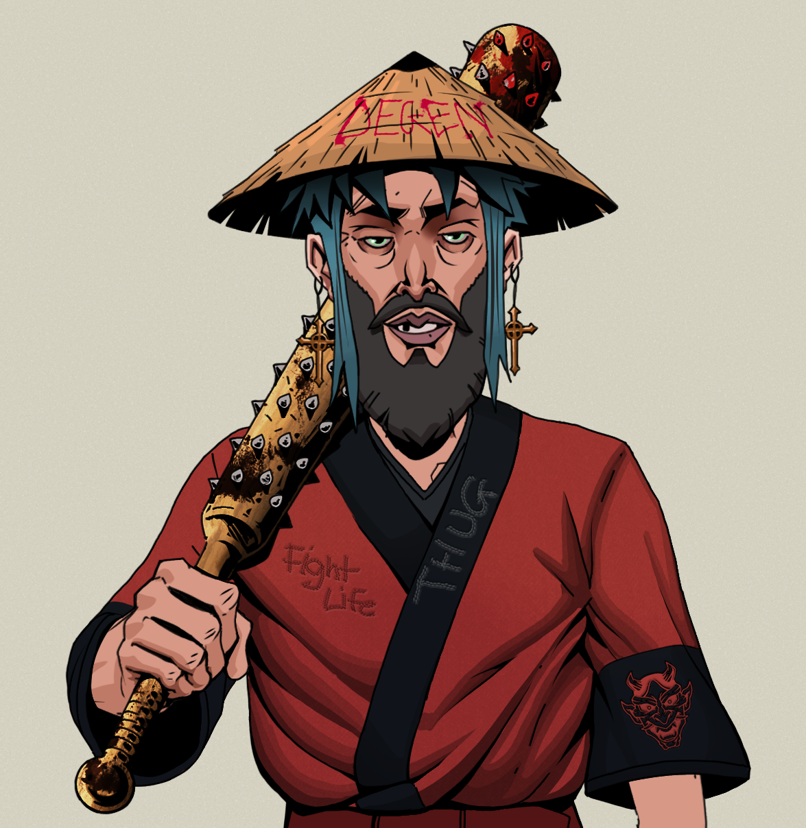 Serious Oleg — Degen Dojo fighter