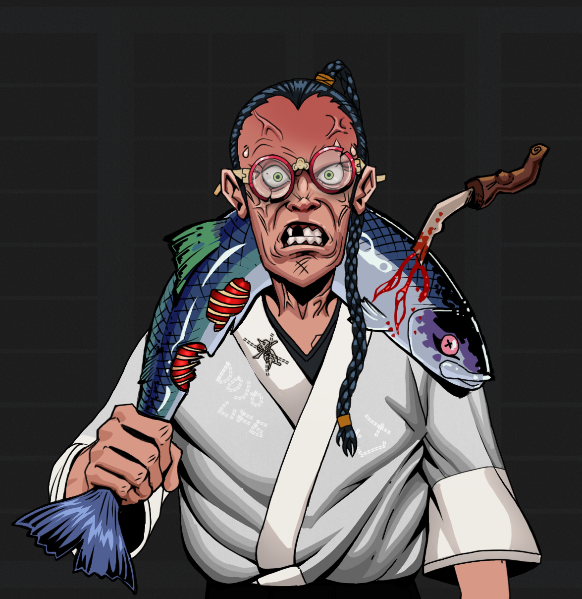 Angry Ikari — Degen Dojo fighter