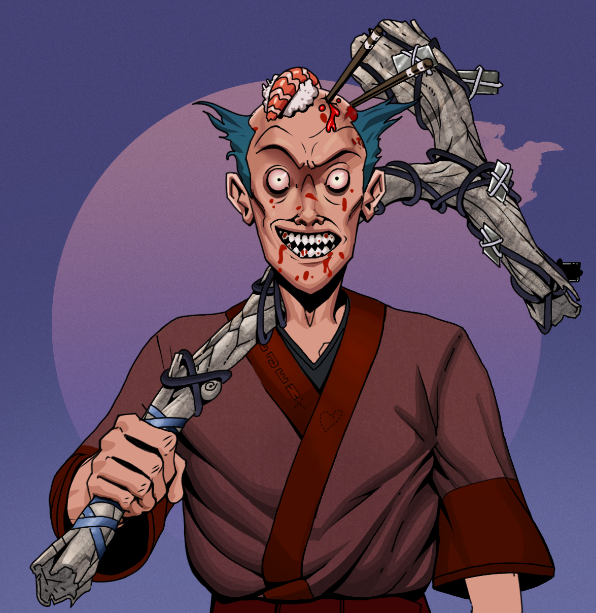 Assassin Fuzen — Degen Dojo fighter