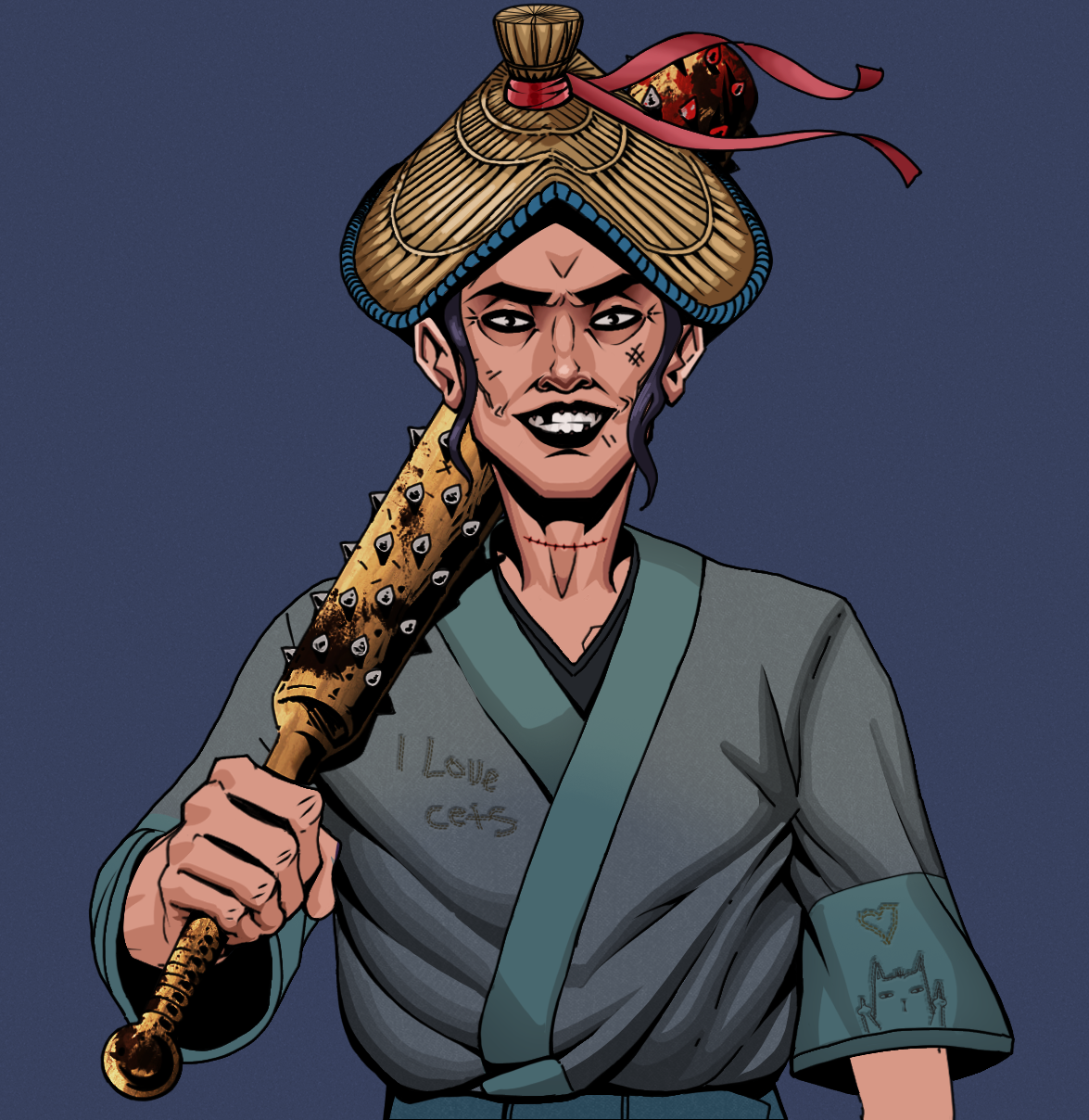 Junichiro Reborn — Degen Dojo fighter