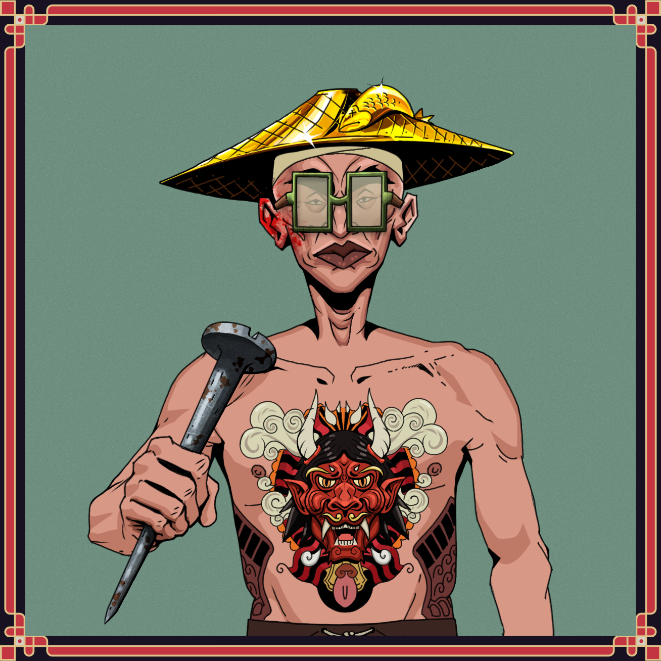 Twisting Tiger Stomp — Degen Dojo Special Move