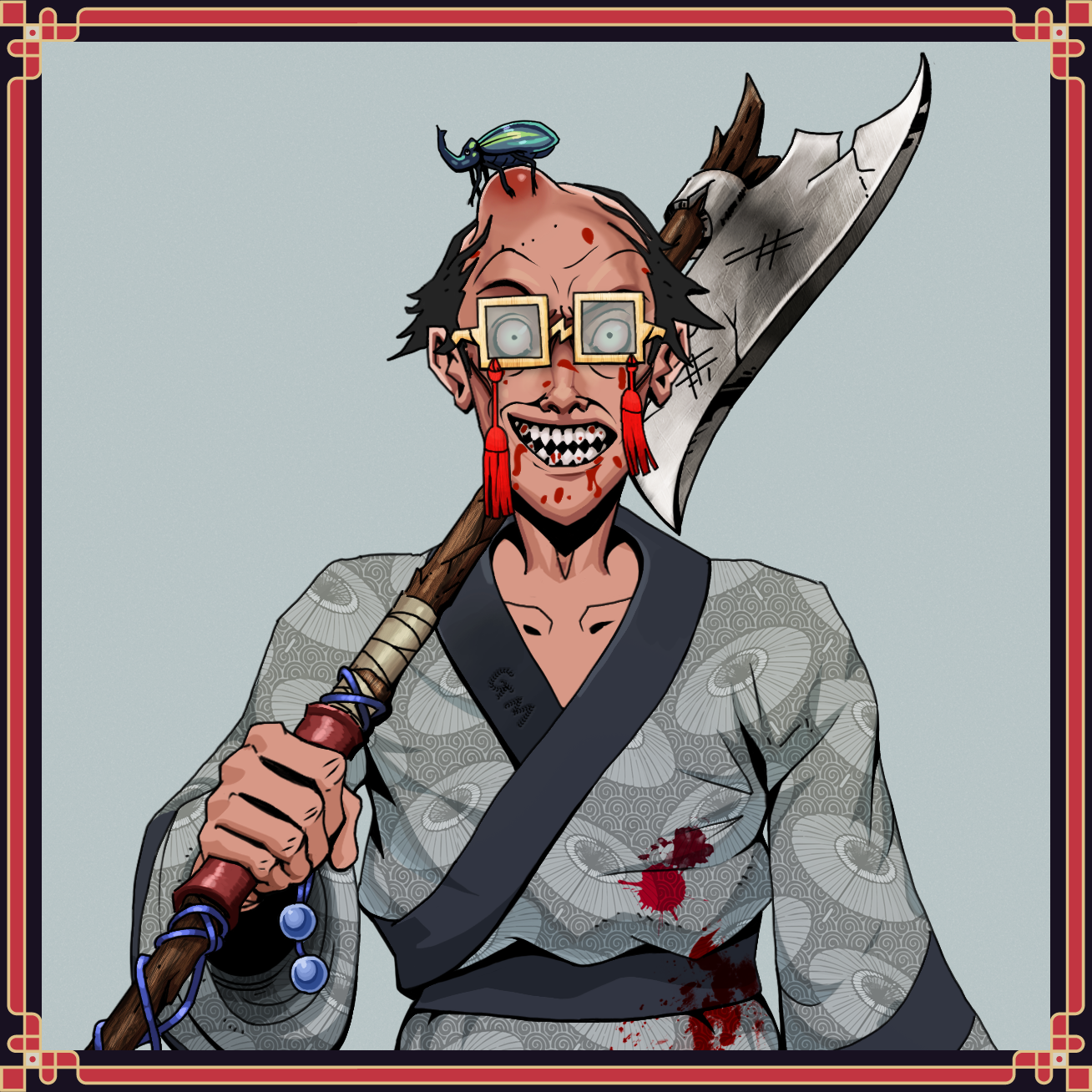 Roaring Gut Grope — Degen Dojo Special Move