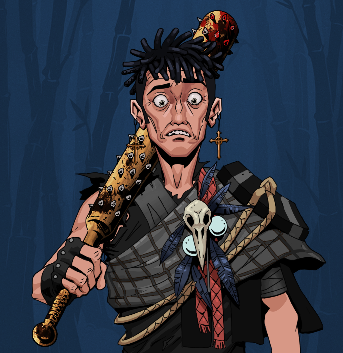 Shitless Botan — Degen Dojo fighter