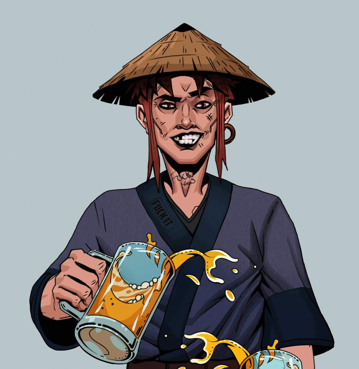 Junichiro — Degen Dojo fighter