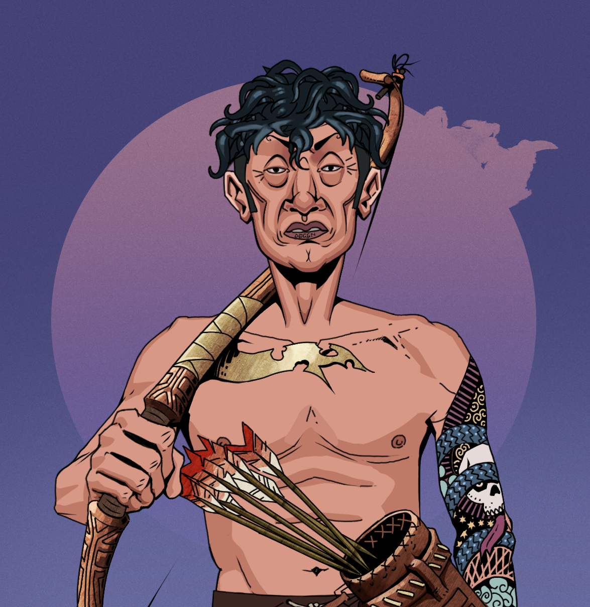Goro — Degen Dojo fighter