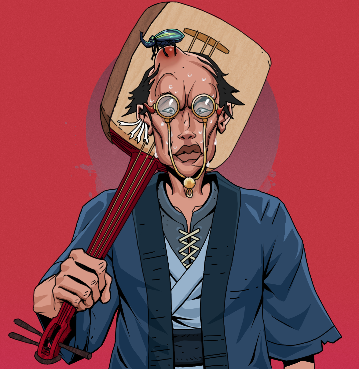 Stresshead Rin — Degen Dojo fighter
