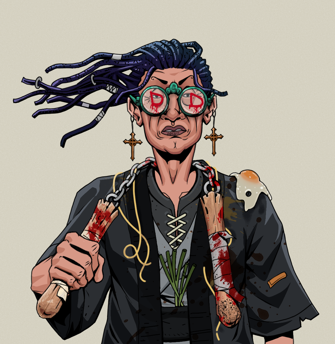 Goro — Degen Dojo fighter