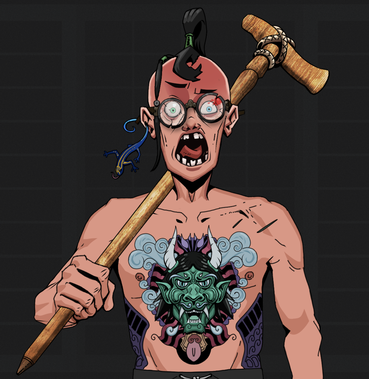 Tokuda — Degen Dojo fighter