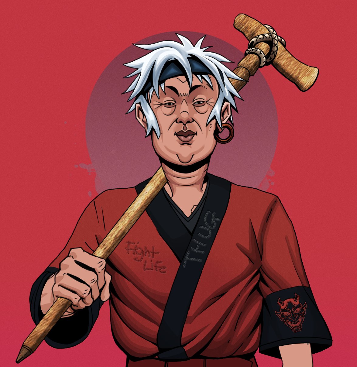 Fat Bob — Degen Dojo fighter