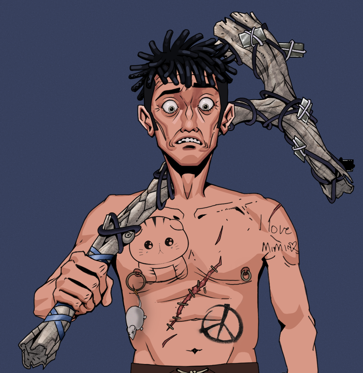 Shitless Botan — Degen Dojo fighter