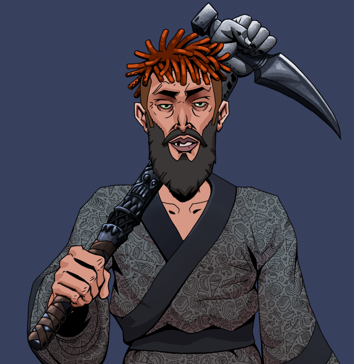 Serious Oleg — Degen Dojo fighter