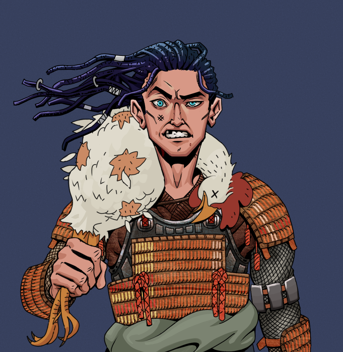Akuma — Degen Dojo fighter