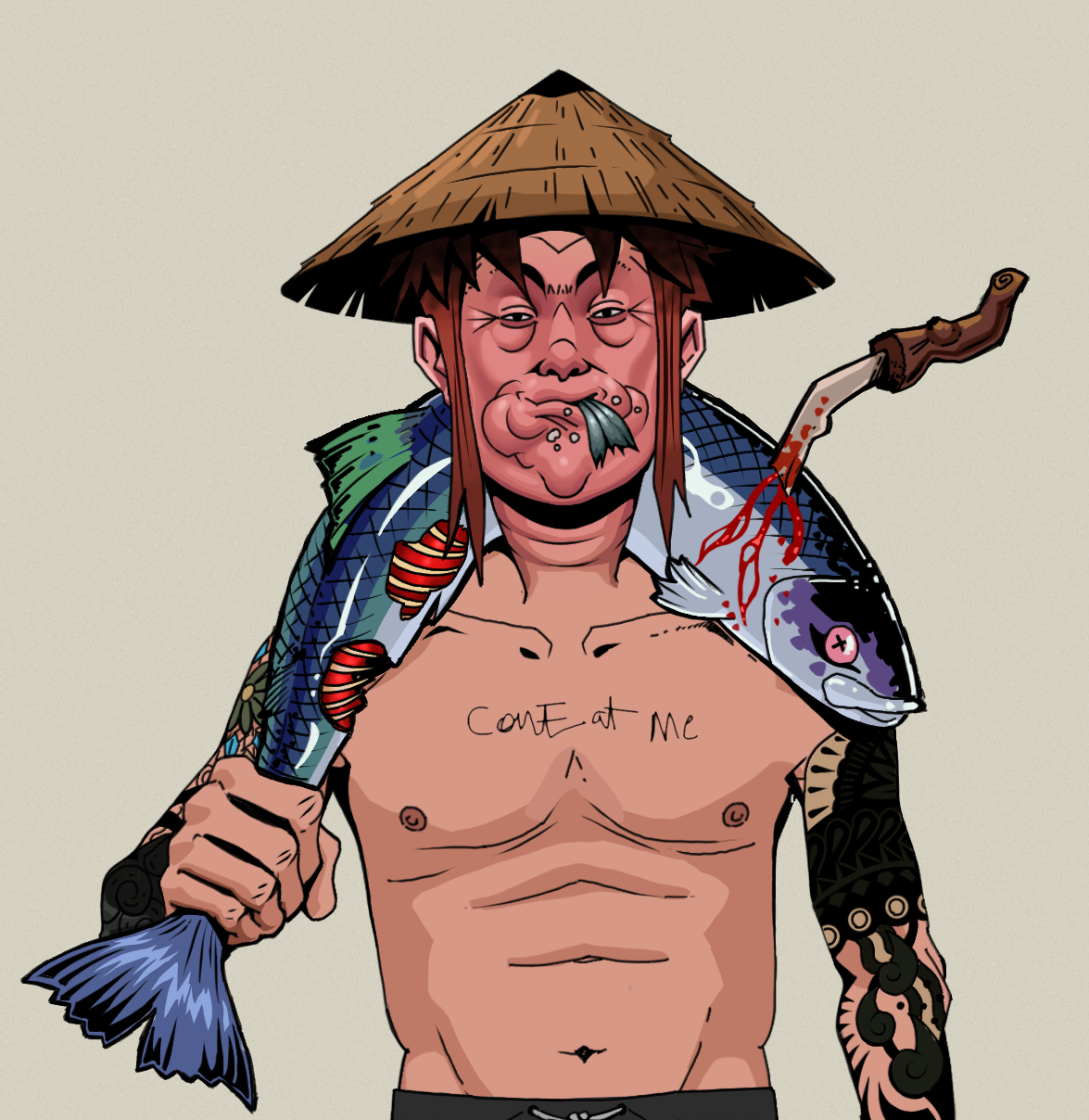 Fatty Bobsticks — Degen Dojo fighter