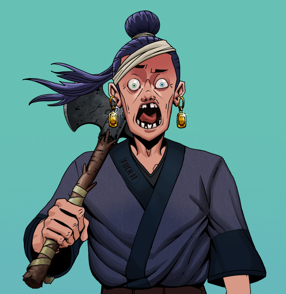 Tokuda — Degen Dojo fighter