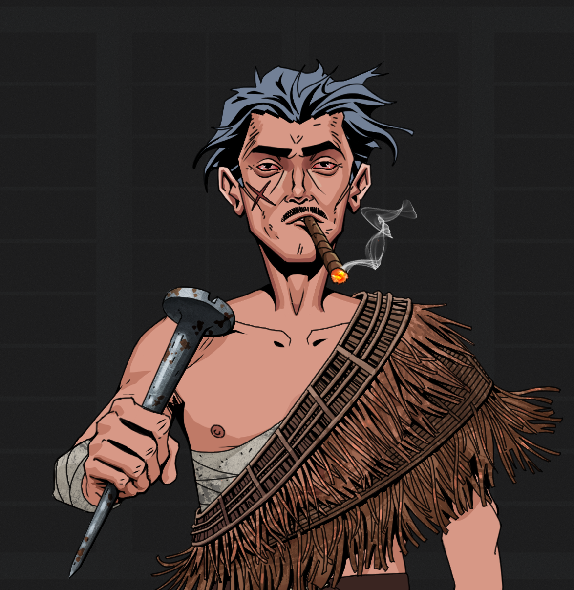 Raikou The Stoner — Degen Dojo fighter