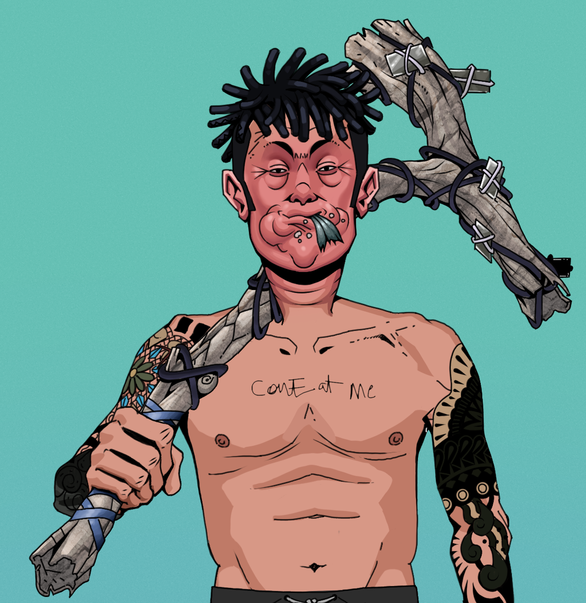 Fatty Bobsticks — Degen Dojo fighter