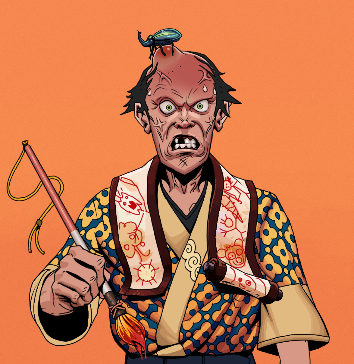 Angry Ikari — Degen Dojo fighter