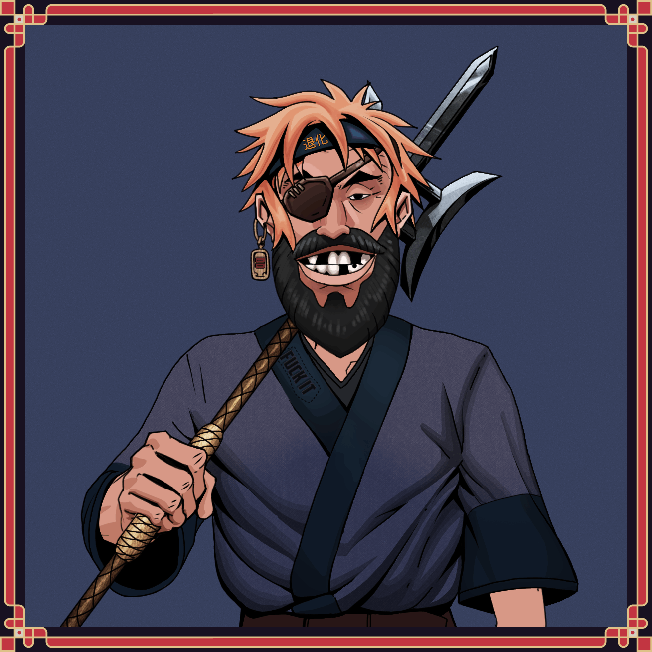 Malicious Shadow Crush — Degen Dojo Special Move