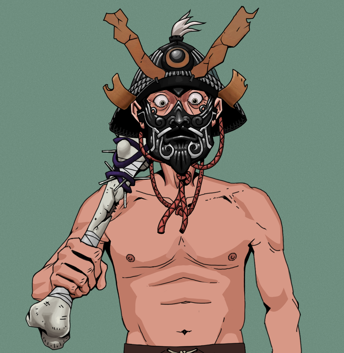 Shitless Botan — Degen Dojo fighter