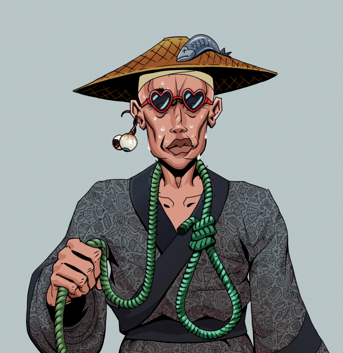 Stresshead Rin — Degen Dojo fighter