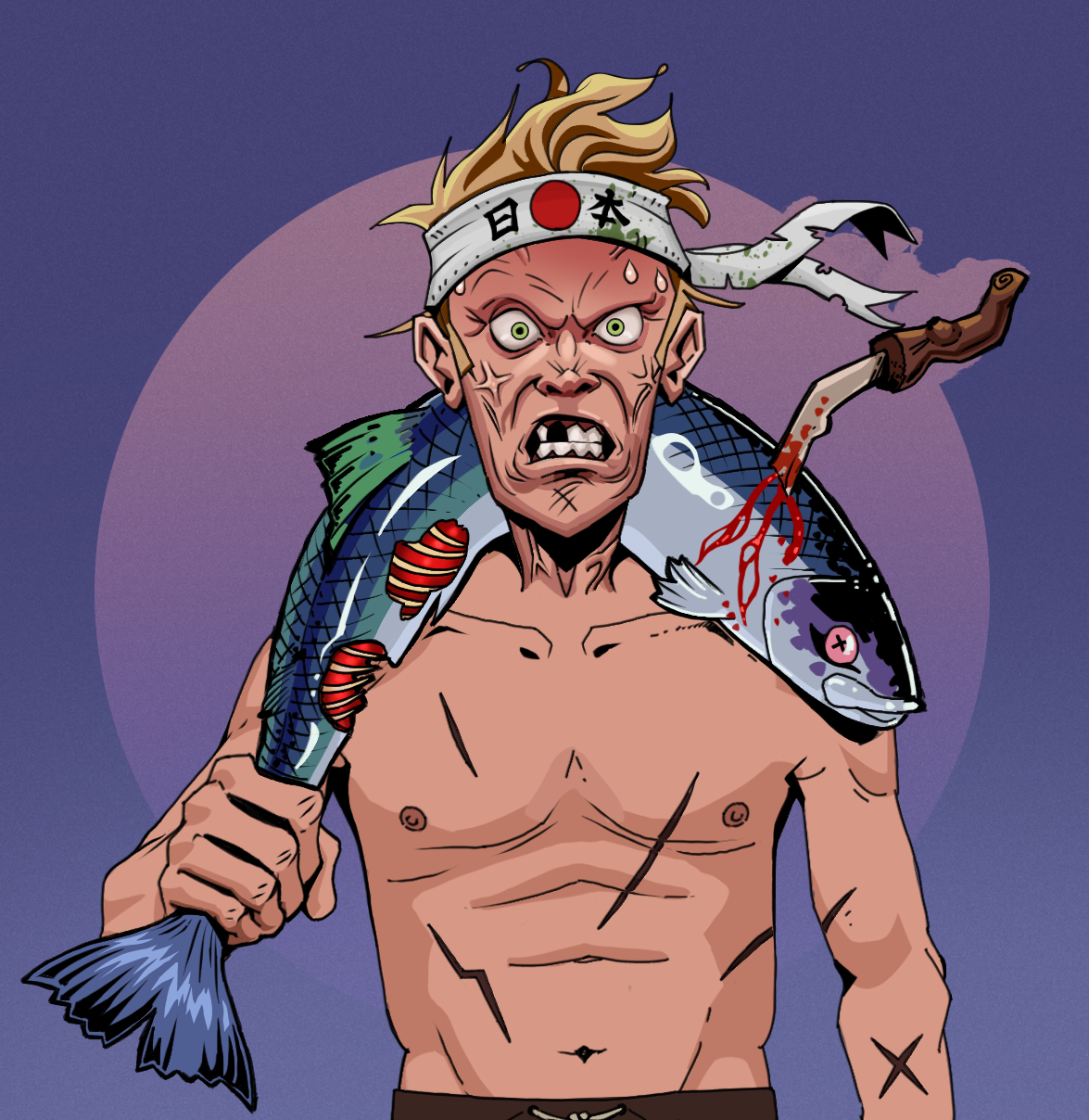 Angry Ikari — Degen Dojo fighter