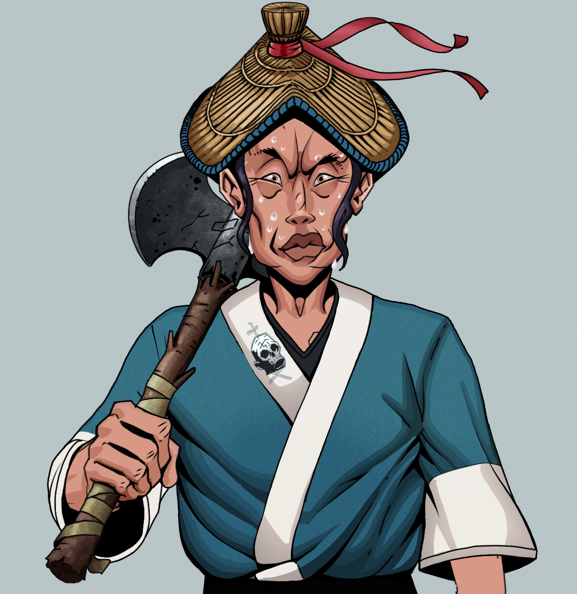 Stresshead Rin — Degen Dojo fighter