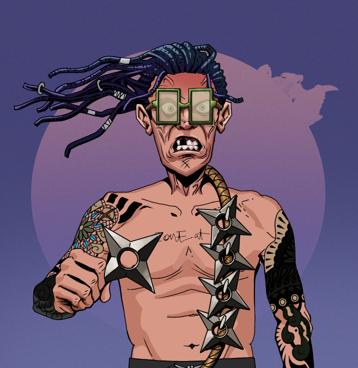 Angry Ikari — Degen Dojo fighter