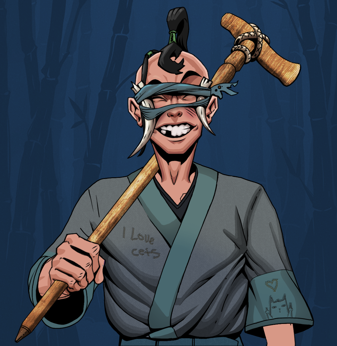Cheery Haru — Degen Dojo fighter