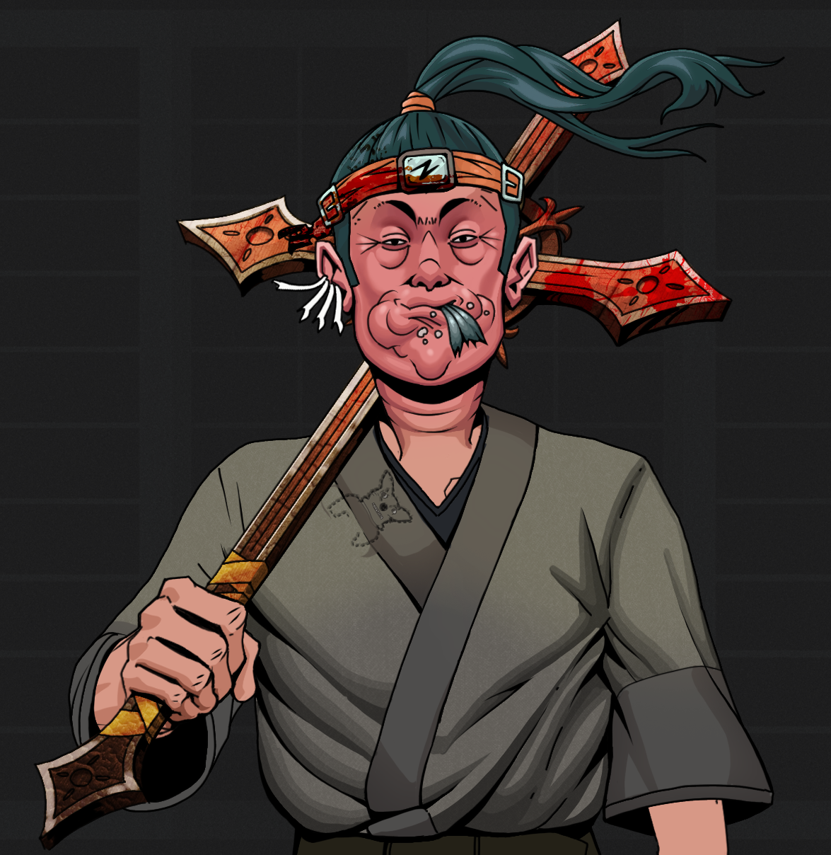 Fatty Bobsticks — Degen Dojo fighter