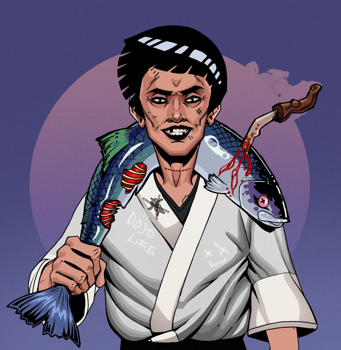 Junichiro Reborn — Degen Dojo fighter