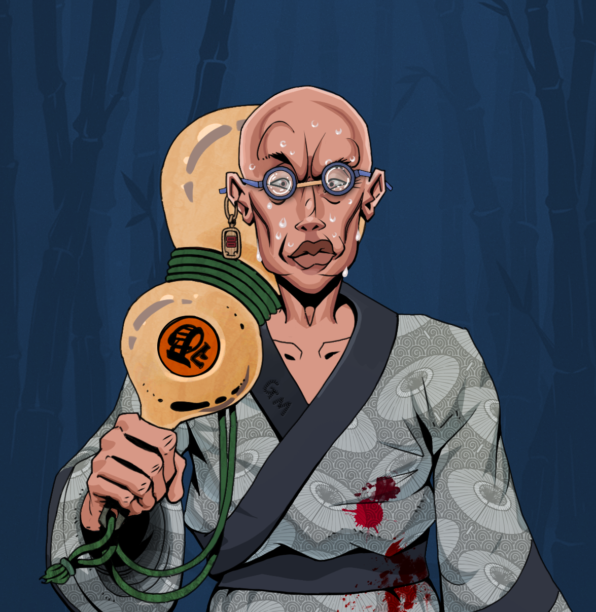 Stresshead Rin — Degen Dojo fighter