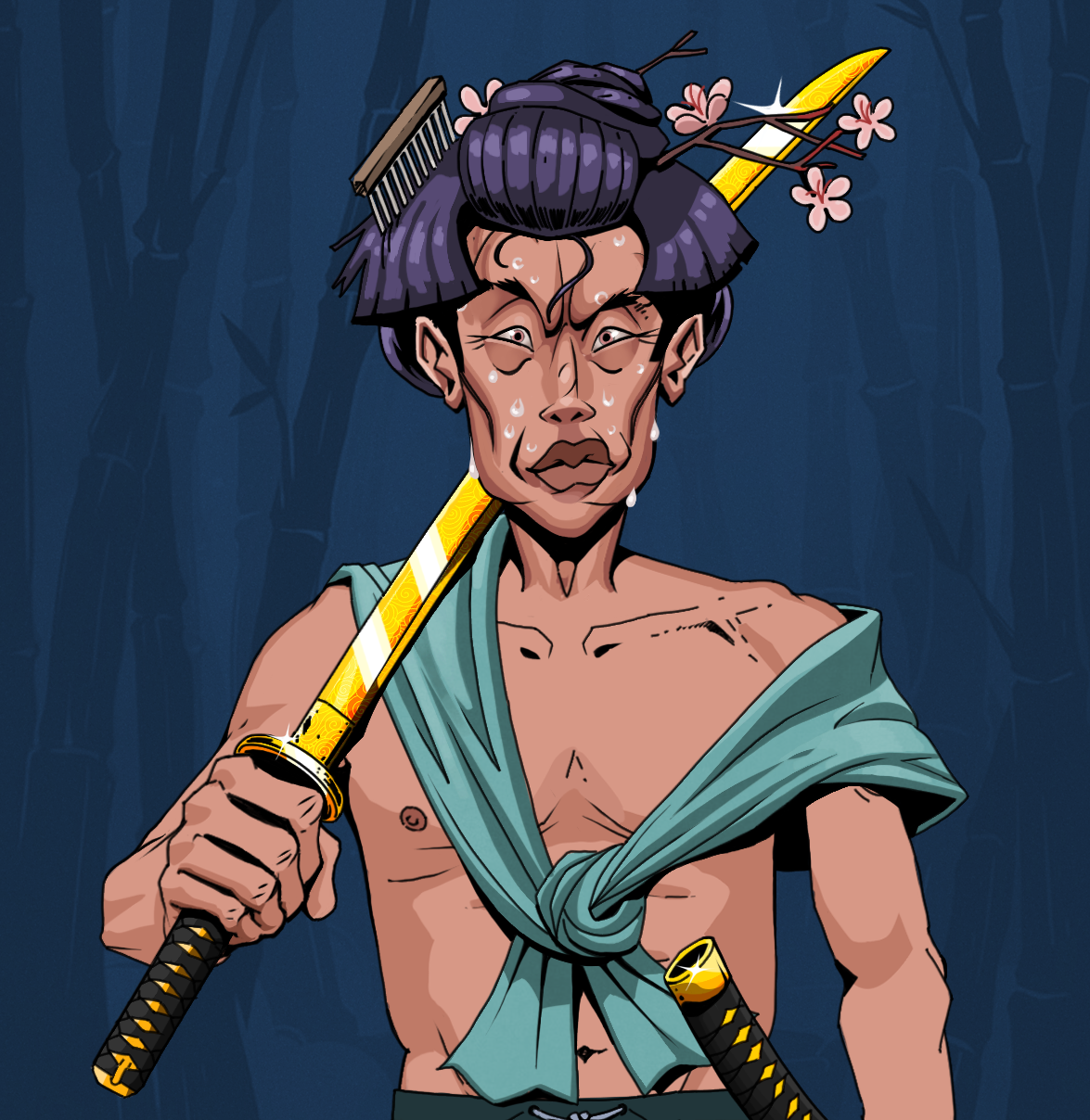 Stresshead Rin — Degen Dojo fighter