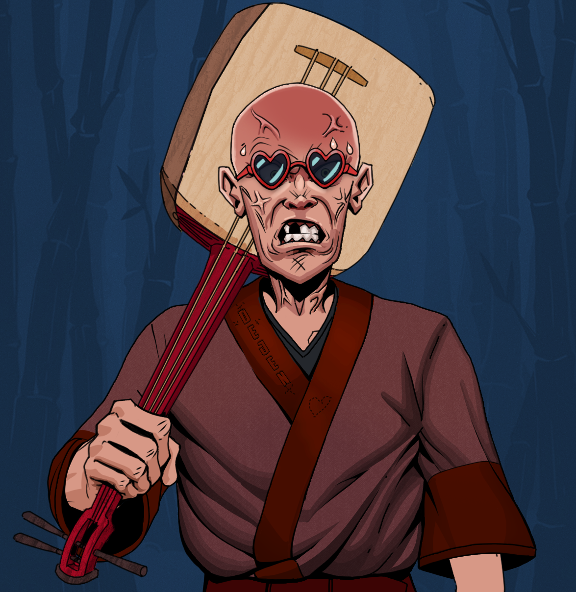Angry Ikari — Degen Dojo fighter