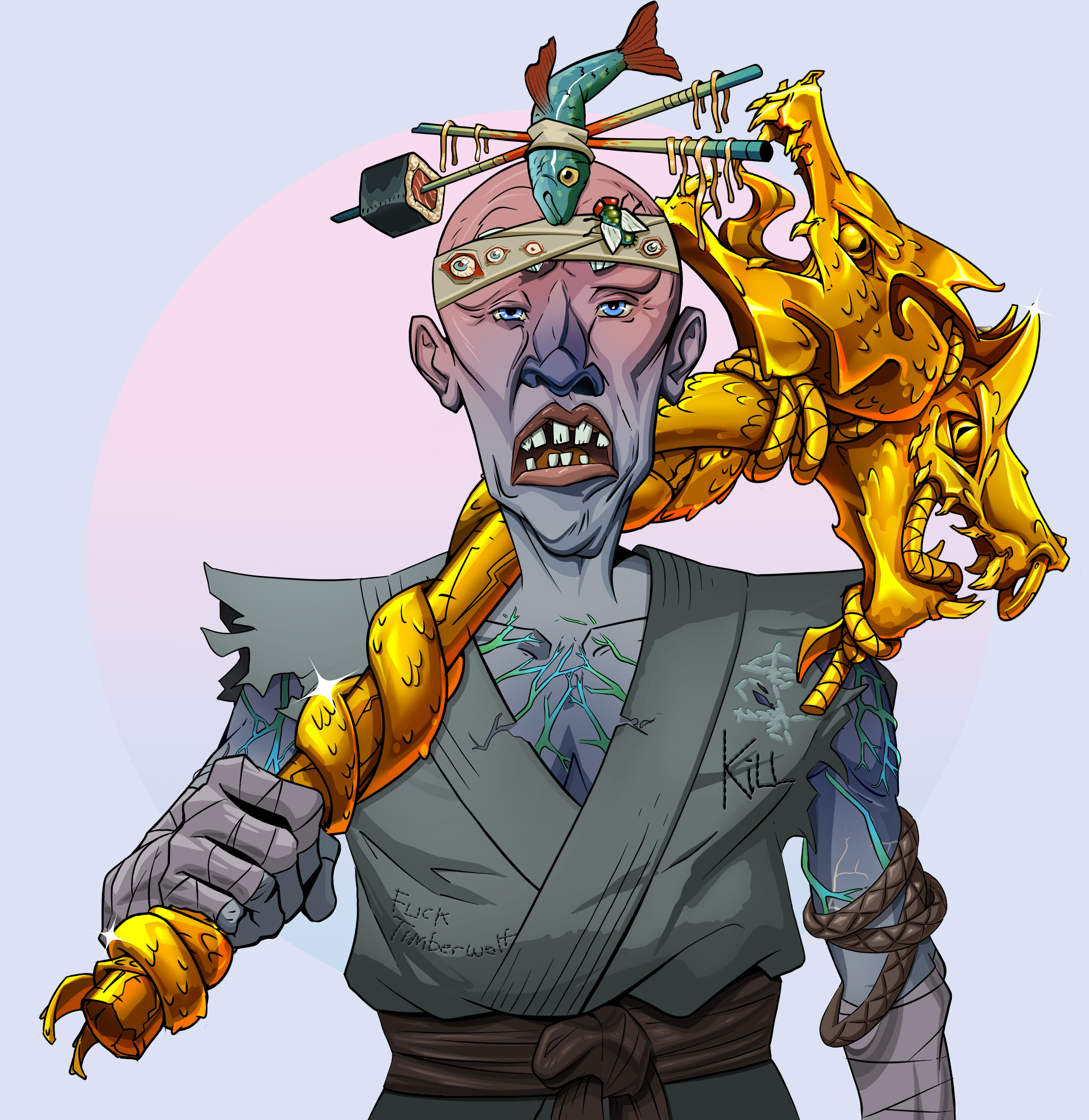 Goro — Degen Dojo fighter