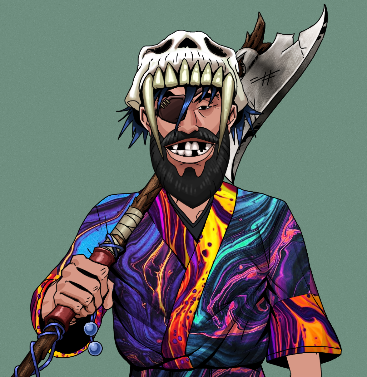 Igor The Veteran — Degen Dojo fighter