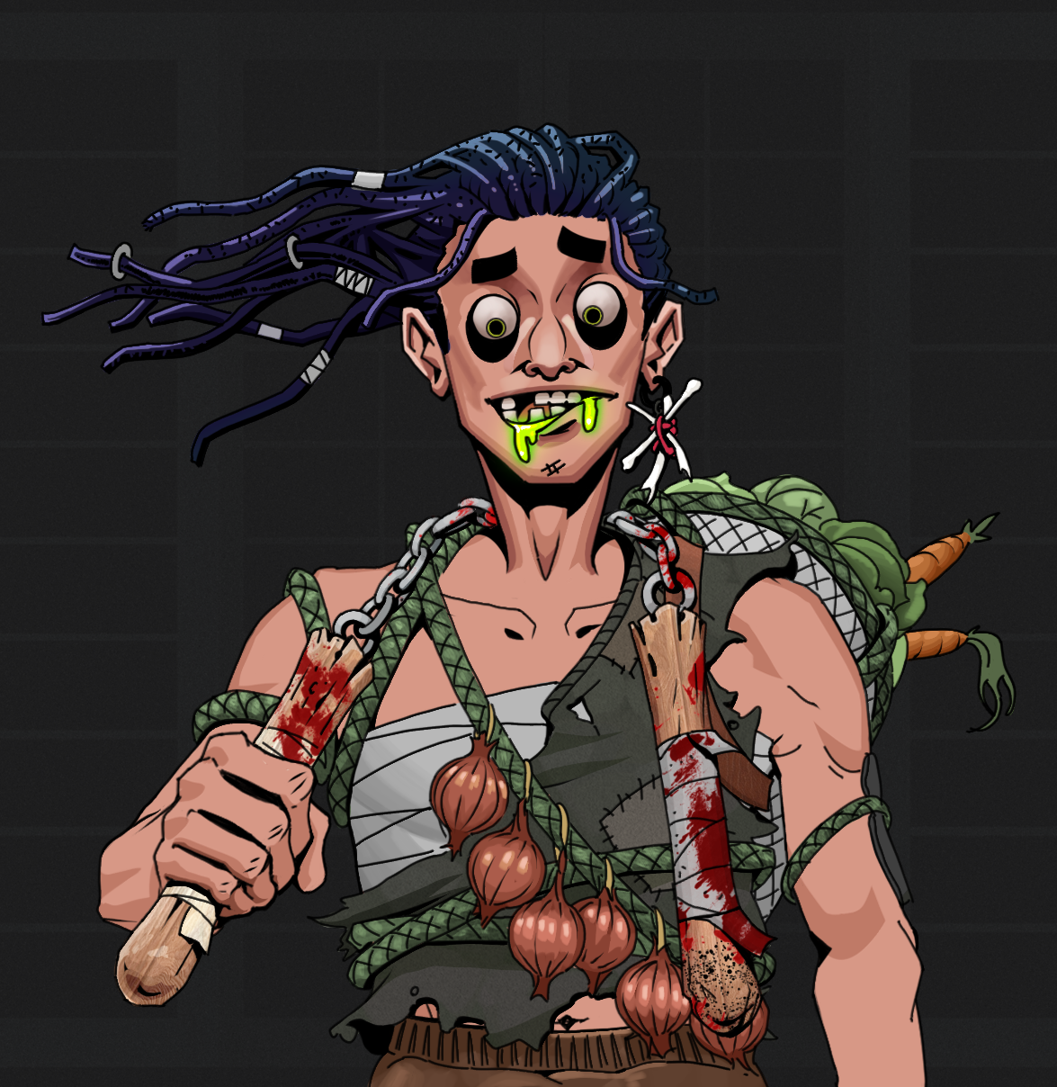 Toxic Azuma — Degen Dojo fighter