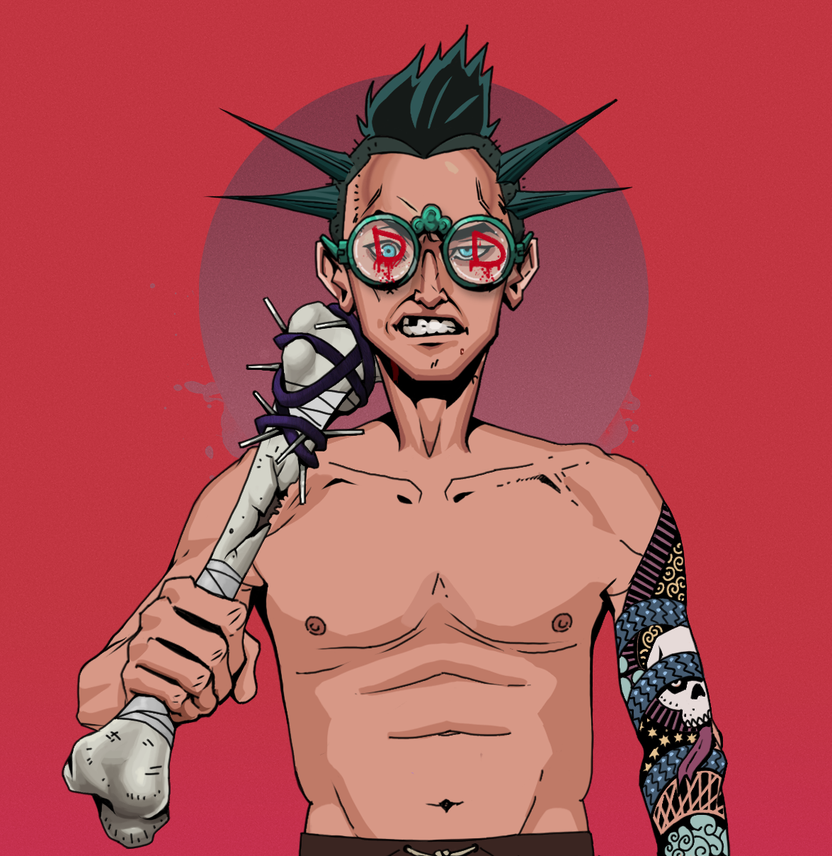 Akuma — Degen Dojo fighter