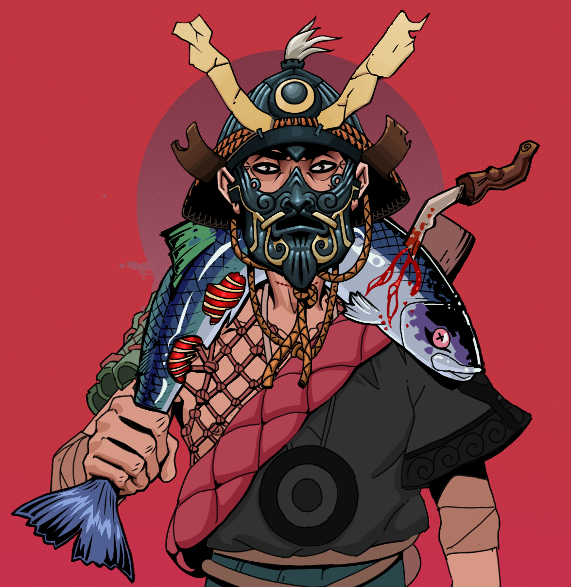 Junichiro Reborn — Degen Dojo fighter
