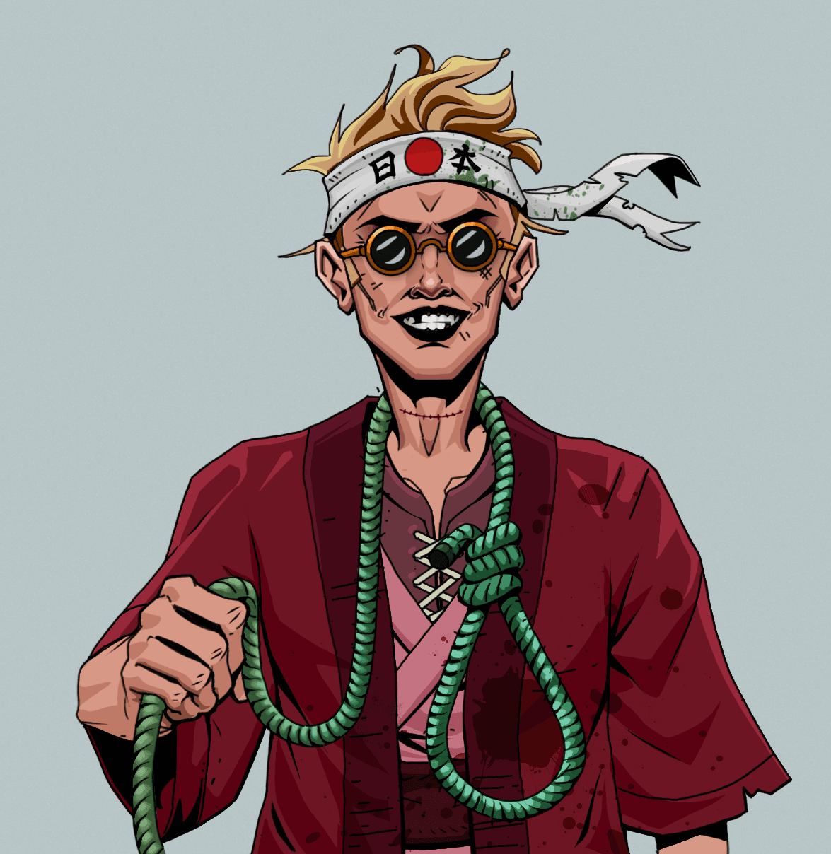Junichiro Reborn — Degen Dojo fighter