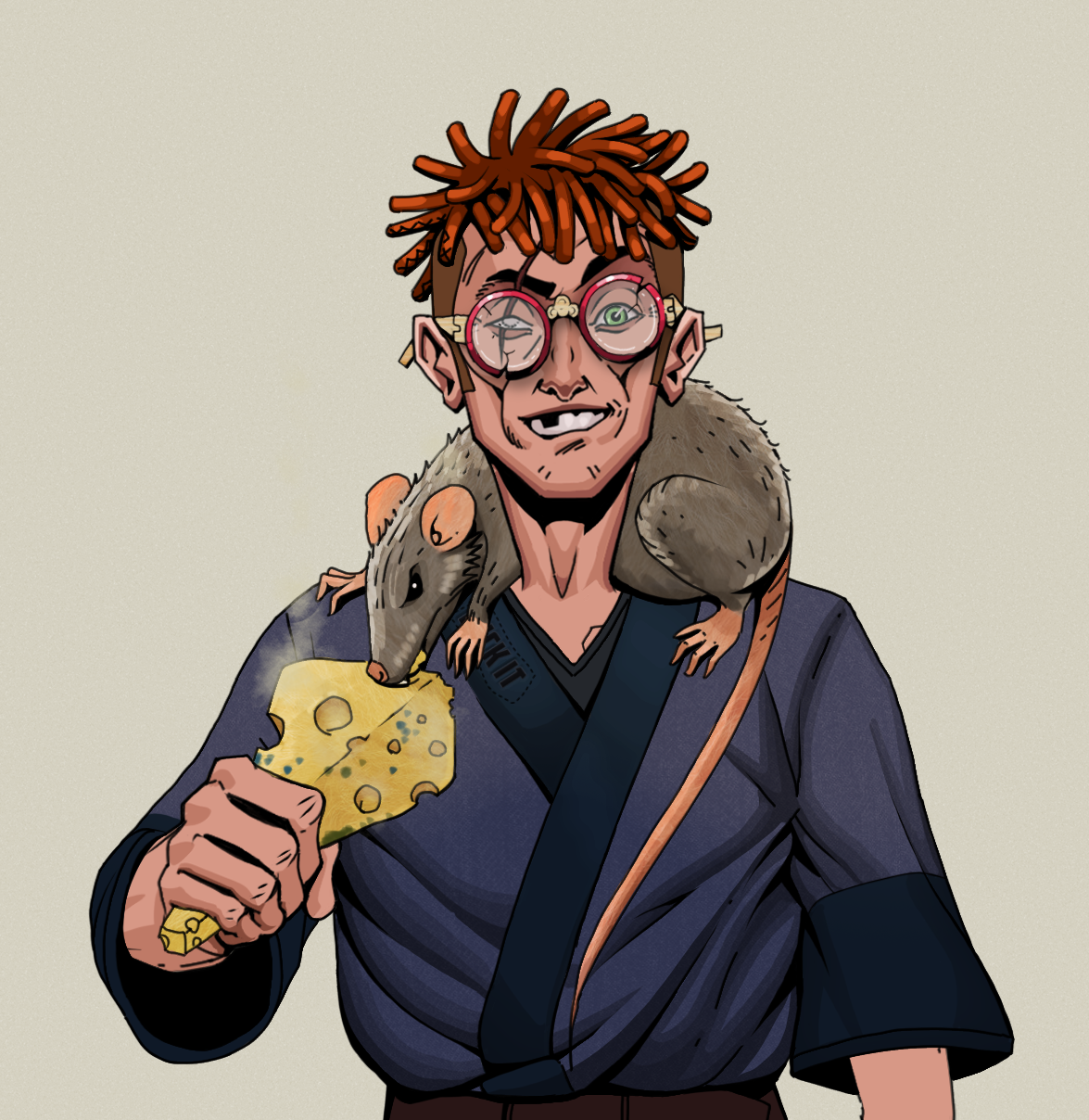 One-Eyed Itsuki — Degen Dojo fighter