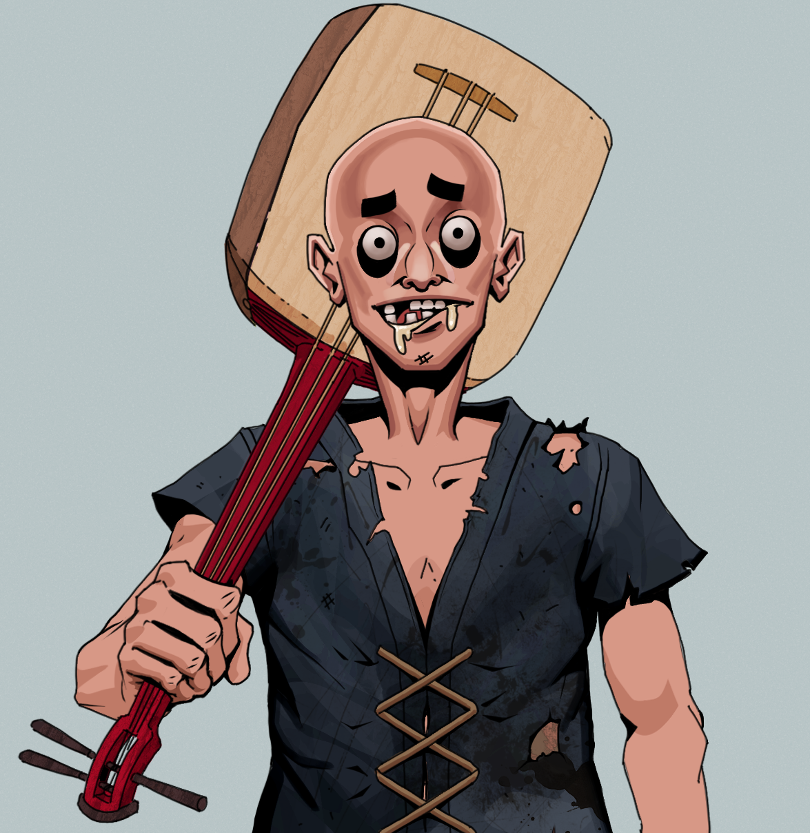 Drooling Azuma — Degen Dojo fighter