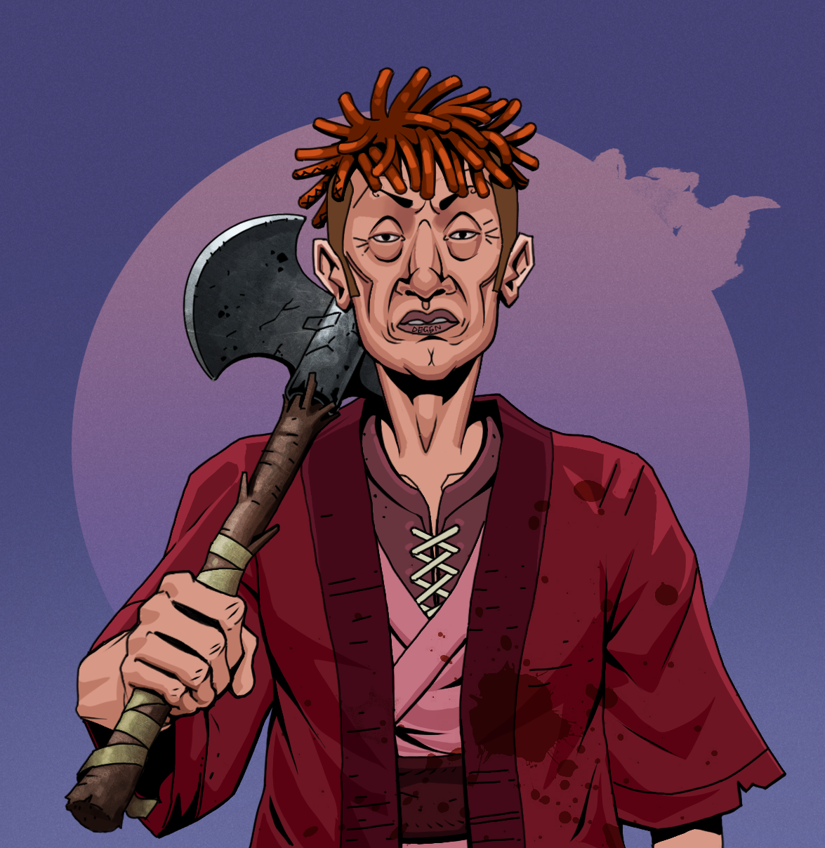 Goro — Degen Dojo fighter