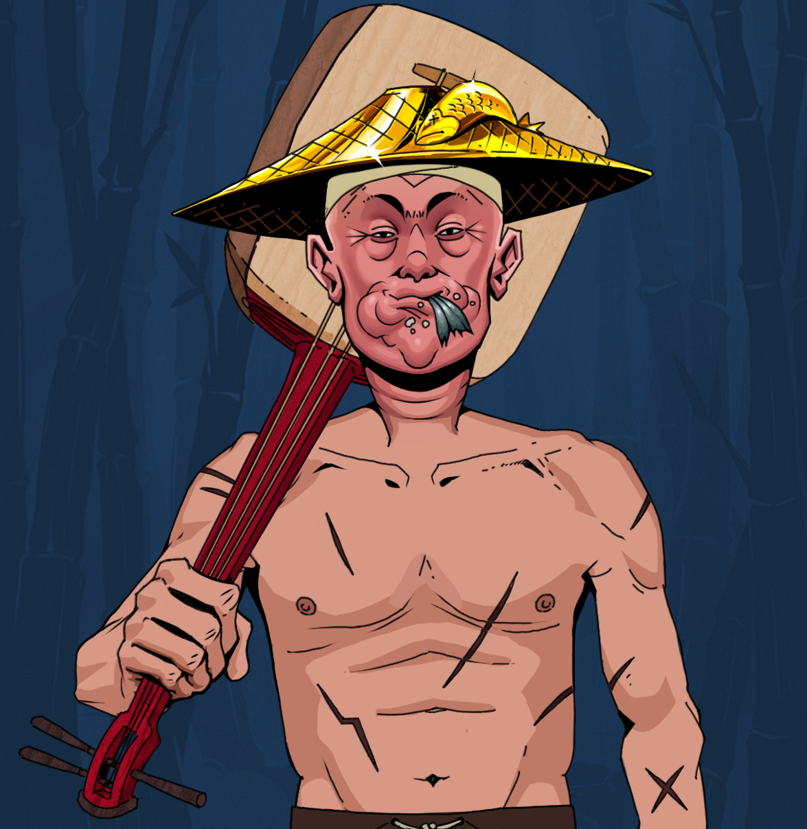 Fatty Bobsticks — Degen Dojo fighter