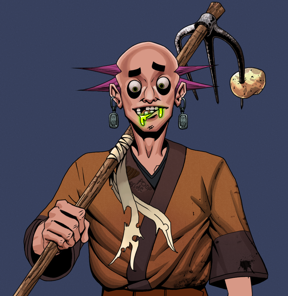 Toxic Azuma — Degen Dojo fighter