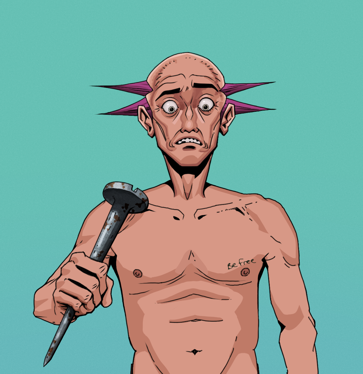 Shitless Botan — Degen Dojo fighter