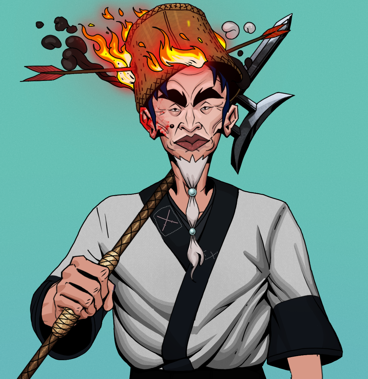 Yuji The Wise — Degen Dojo fighter