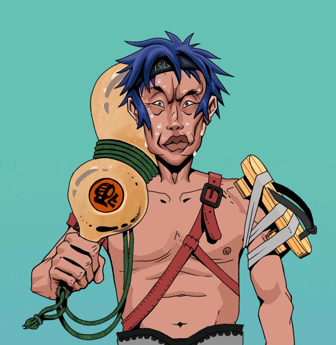 Stresshead Rin — Degen Dojo fighter