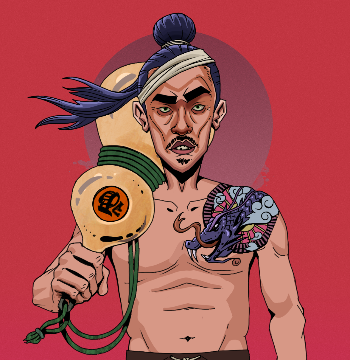 Gloomy Masumi — Degen Dojo fighter