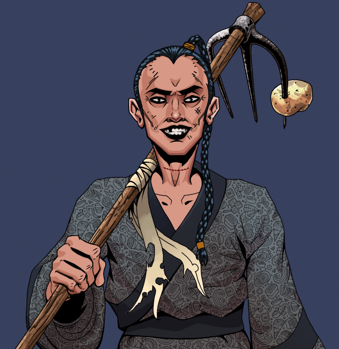 Junichiro Reborn — Degen Dojo fighter